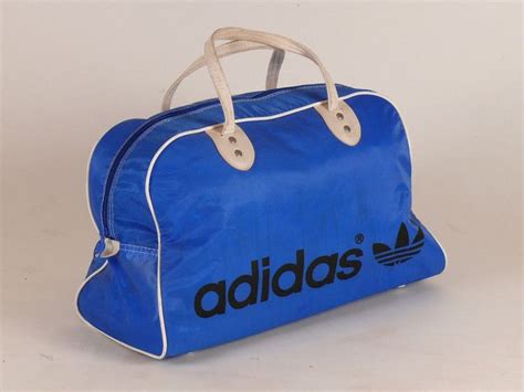 VINTAGE 70er 80er ADIDAS Koffer Tasche Deko 70s Bag 